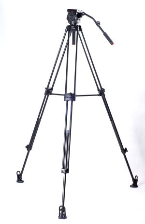 KINGJOY VT-3500 + VT-3530 alumiinikameran videoteline 360 asteen panoraamakuoren päällä