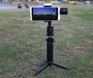 AFI V5 Auto Object Tracking Monopodin Selfie-tikku 3-akselinen kämmentietokone kameran älypuhelimelle
