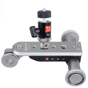 Kingjoy-moottoroitu videokamera Elektroninen siirto Mini-liukusäädin Dolly PPL-06S